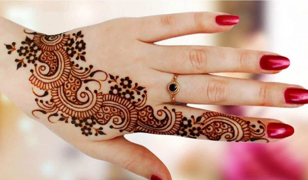 53 Gambar Nail Henna Simple Paling Hist